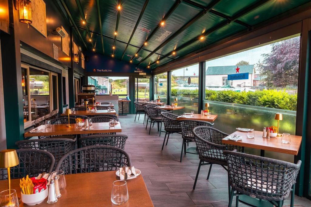 The Terrace View at The Rustic Inn